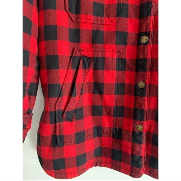 Current Elliot Buffalo Plaid Workman Shirt Jacket - Picture 8 of 8